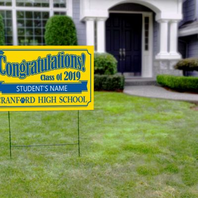 Cougar HQ Lawn Signs