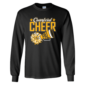 Cranford PAL Cheer Long Sleeve Tee
