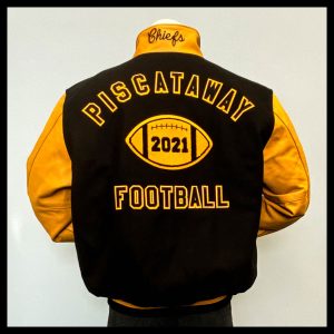 Piscataway Varsity Jacket Rear