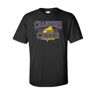 Cranford PAL Cheer Short Sleeve Tee