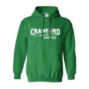 Cranford St. Pat’s Day Full Chest Pullover Hoodie
