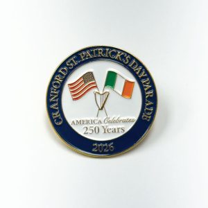 Cranford St. Pat’s Day Parade 2026 Lapel Pin