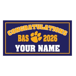 Bloomingdale Ave. School Graduate Lawn Sign