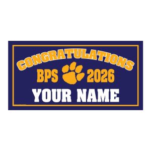 Brookside Place School Graduate Lawn Sign